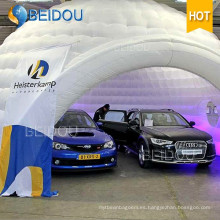 Fábrica personalizada inflable partido carpa Event Car Garage Dome boda tiendas carpa inflable